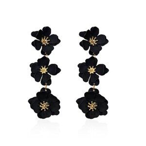 Boho Flower Dangle Earring